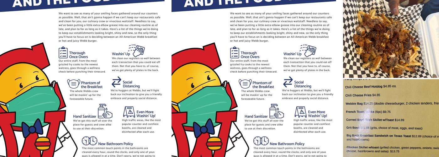 George Webb Restaurant Menu