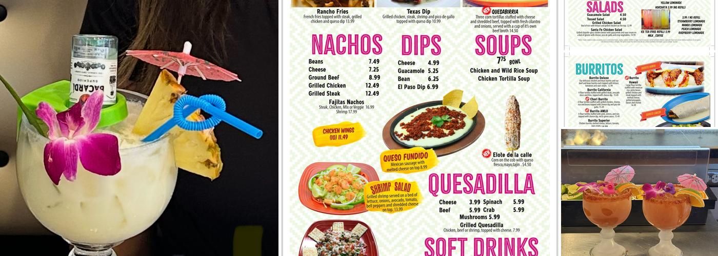 Mariachi Loco Menu