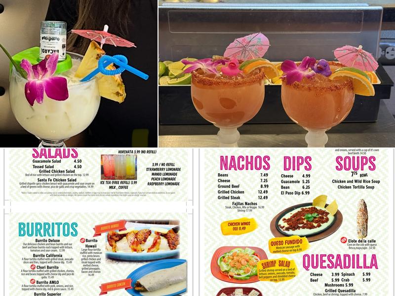 Mariachi Loco Menu