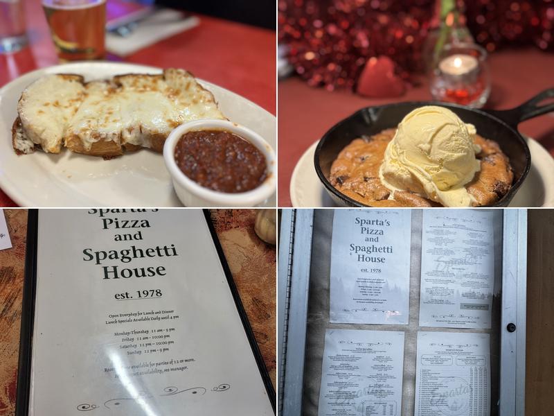 Sparta's Pizza & Pasta House - Bothell Menu
