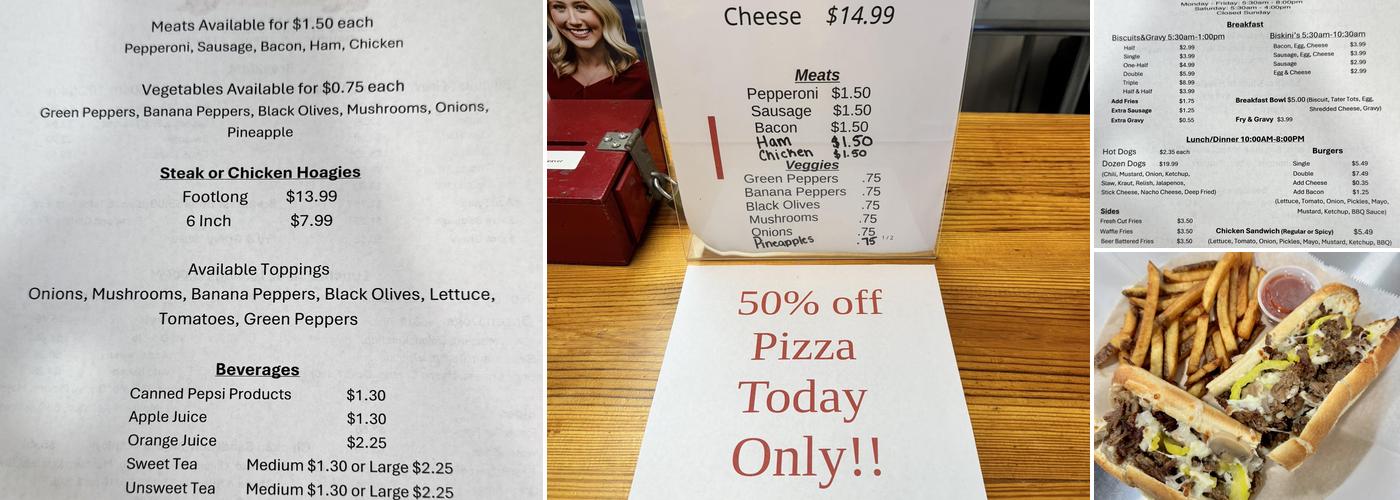 The Original Menu