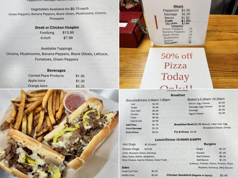 The Original Menu