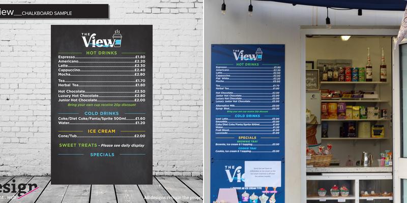 The View @ The Lough Menu