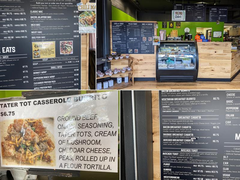 Greens on Your Way Menu