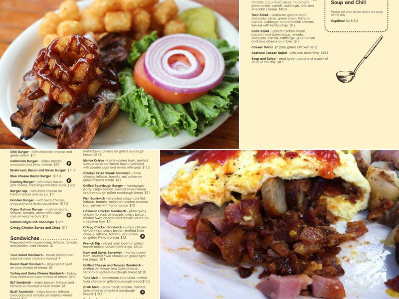 Salmon Bay Cafe Menu