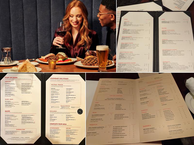 The Keg Steakhouse + Bar - Lynnwood Menu