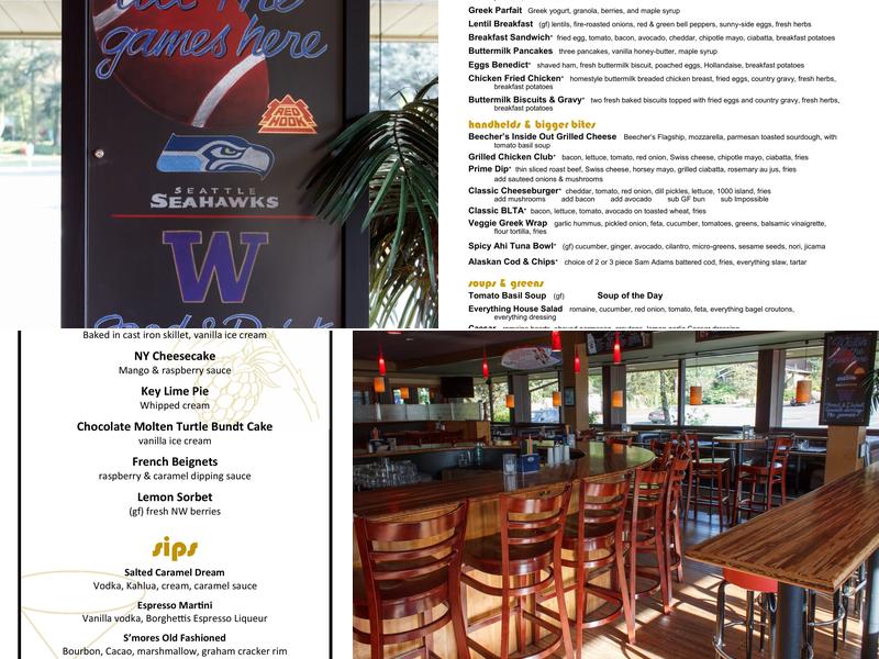 Lake Forest Bar and Grill Menu