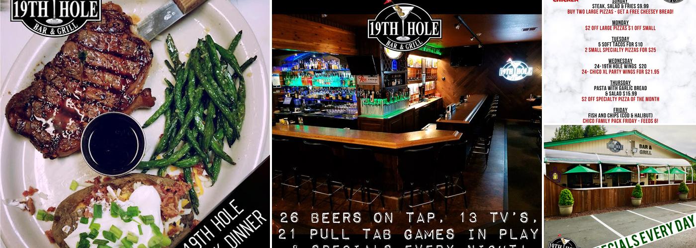 19th Hole Bar & Grill Menu