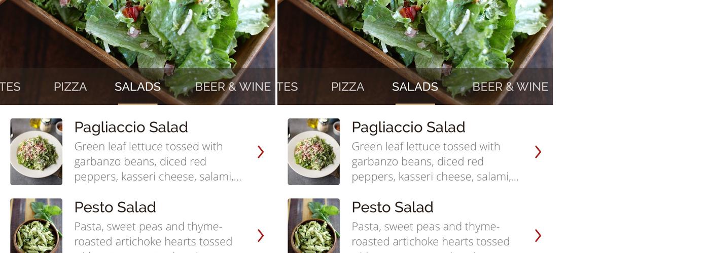 Pagliacci Pizza Menu