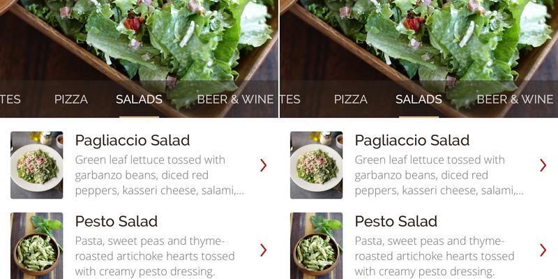 Pagliacci Pizza Menu