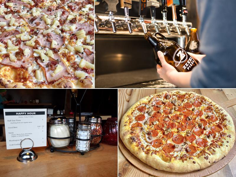 Zeeks Pizza Menu