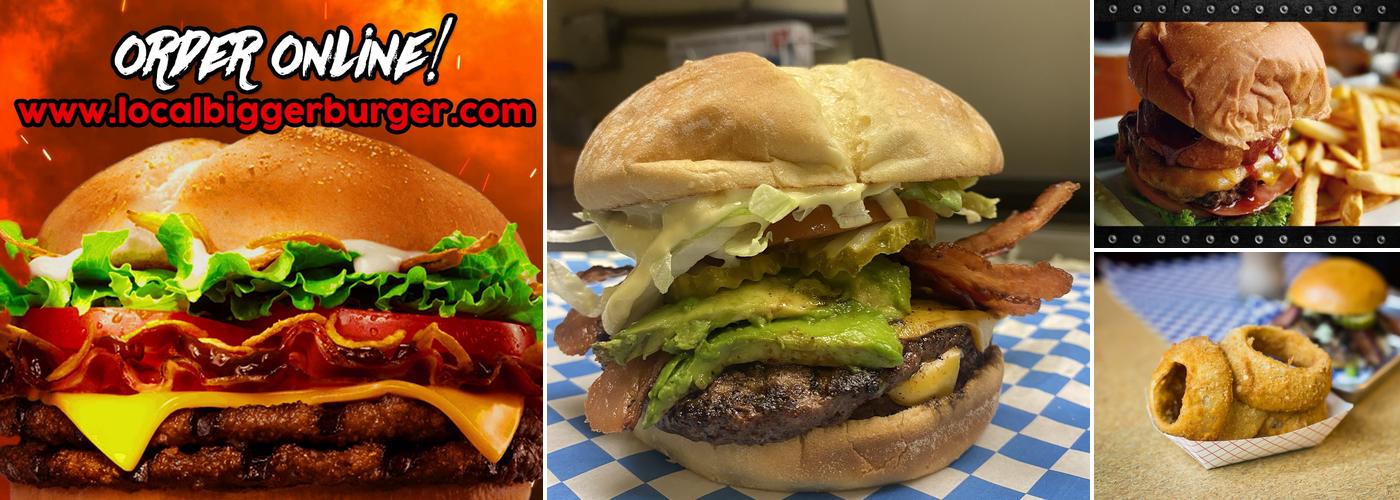 Local Bigger Burger Menu