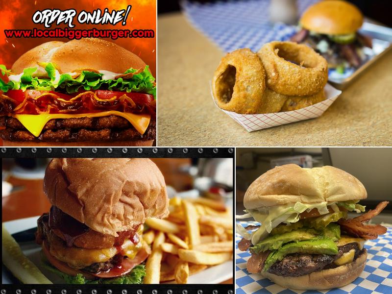 Local Bigger Burger Menu