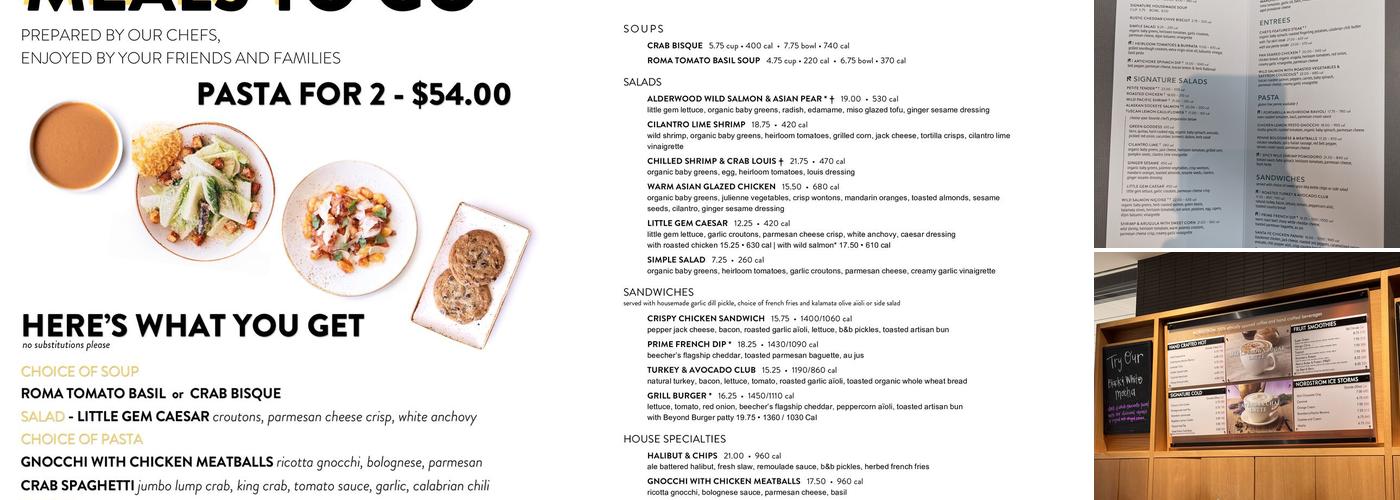 Café Nordstrom Menu