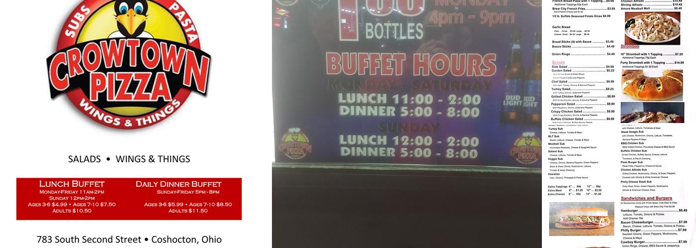 Crowtown Pizza Menu