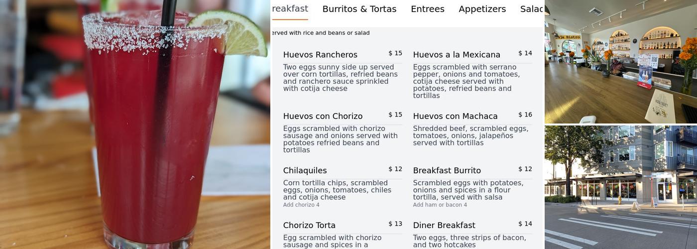 Baja Bistro Menu