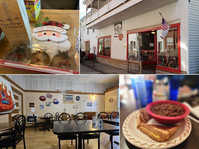 Rt.250 Corner Cafe Main St, Coburn