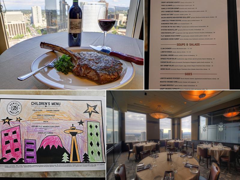 Daniel’s Broiler Menu