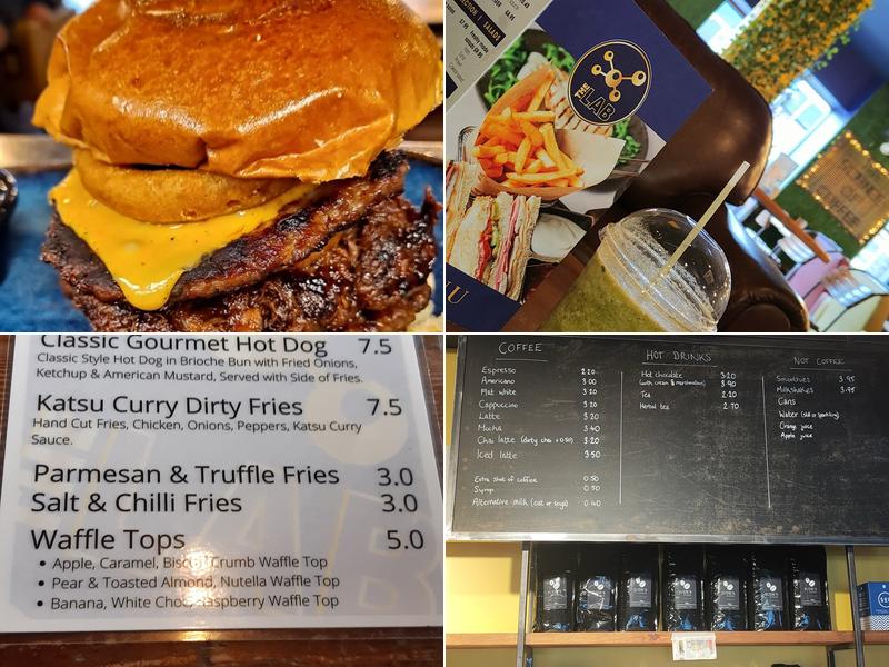 The Lab Magherafelt Menu