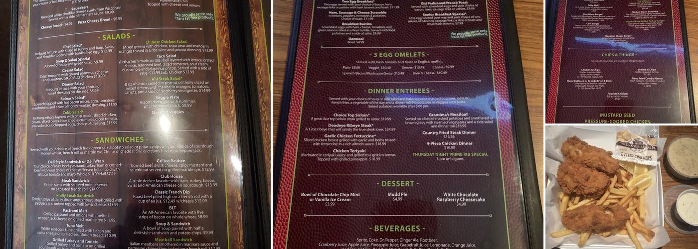 Mustard Seed Grill & Pub Menu