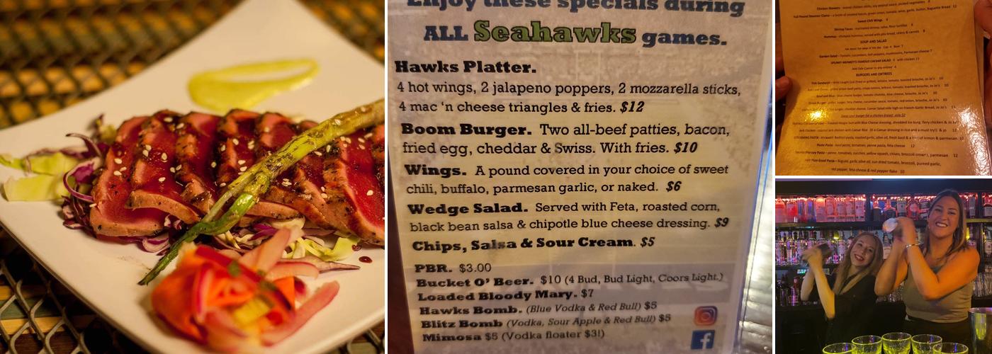 Spunky Monkey Bar & Grill Menu