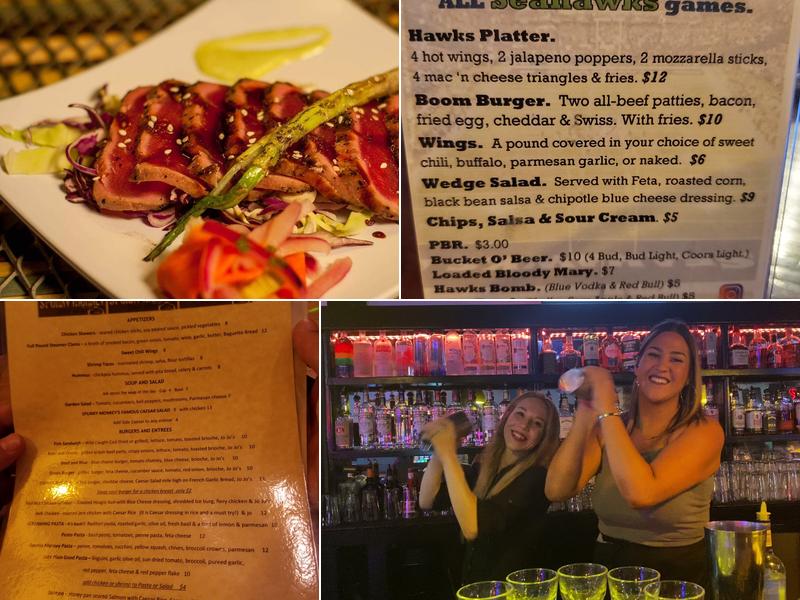 Spunky Monkey Bar & Grill Menu