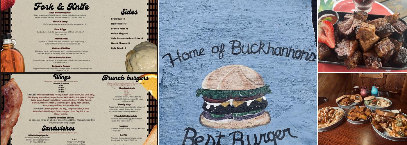 Whistle Stop Bar and Grill Menu