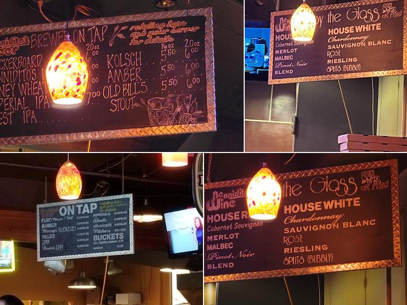 Bennidito's Pizza Menu