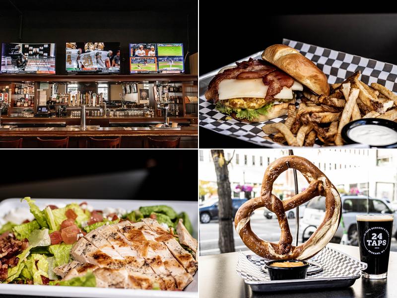 24 Taps Burgers & Brews 825 W Riverside Ave, Spokane