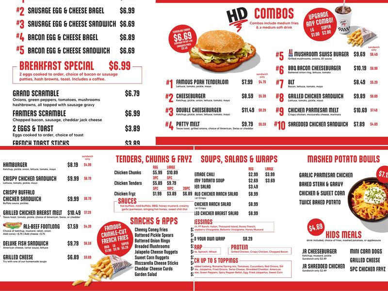 Happy Daz Menu