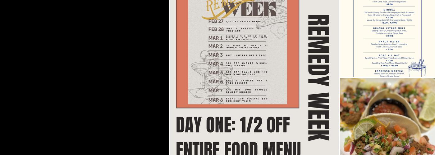 REMEDY Menu