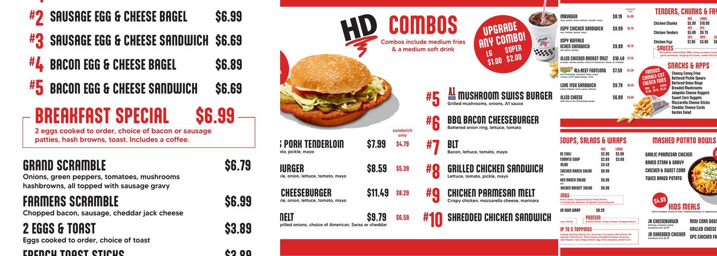 Happy Daz Menu