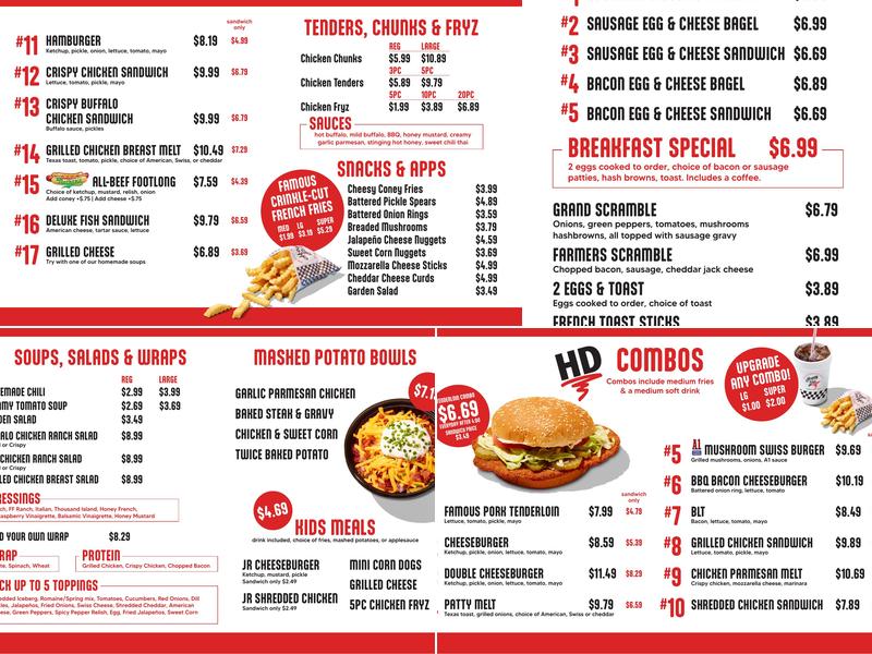 Happy Daz Menu