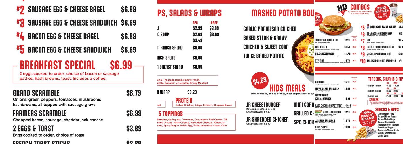 Happy Daz Menu