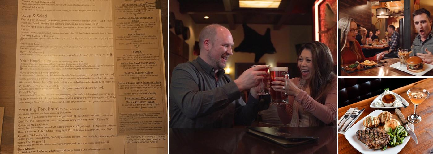 Rusty Moose Menu