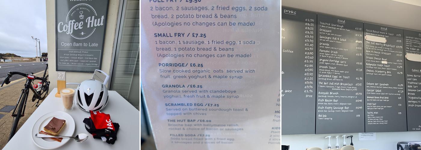 Coffee Hut Portstewart Menu