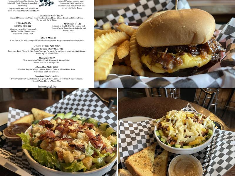 PJ’s Pub Menu