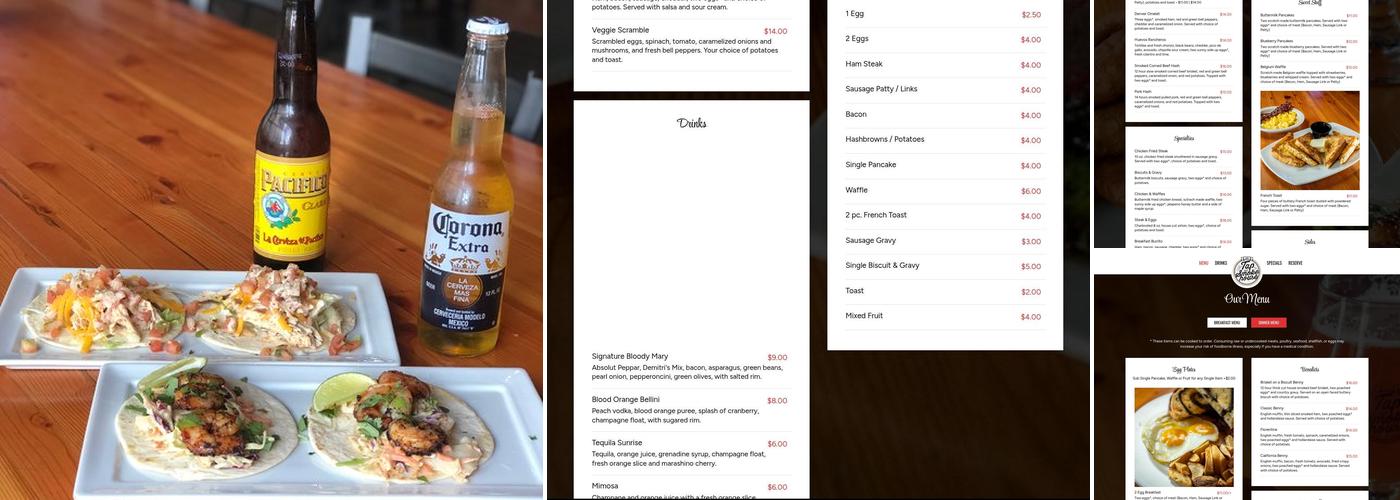 JJ’s Tap and Smokehouse Menu