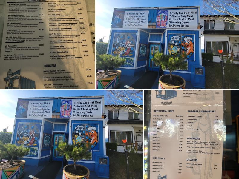 Fish House Cafe Menu