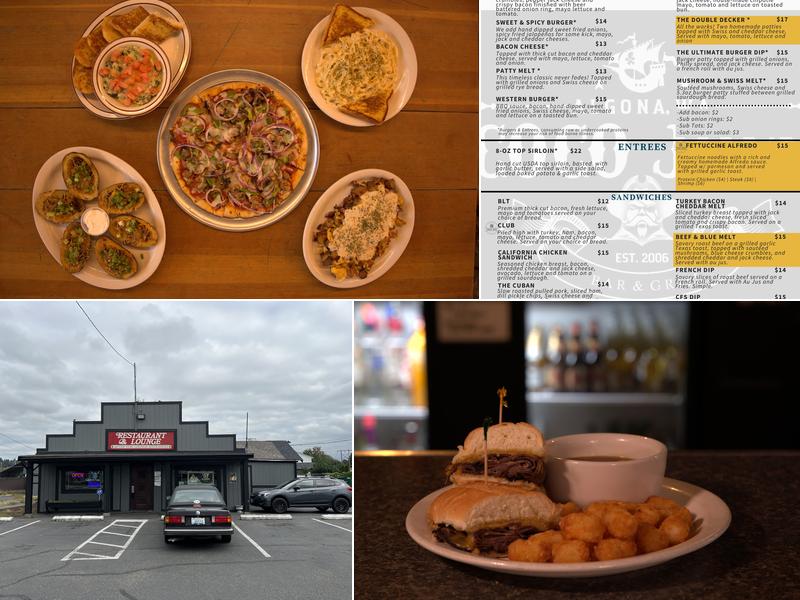 Coco Joe's Bar and Grill Menu