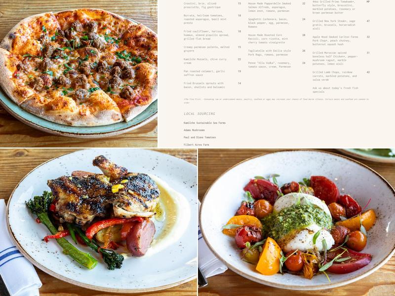 Primo Grill Restaurant Menu