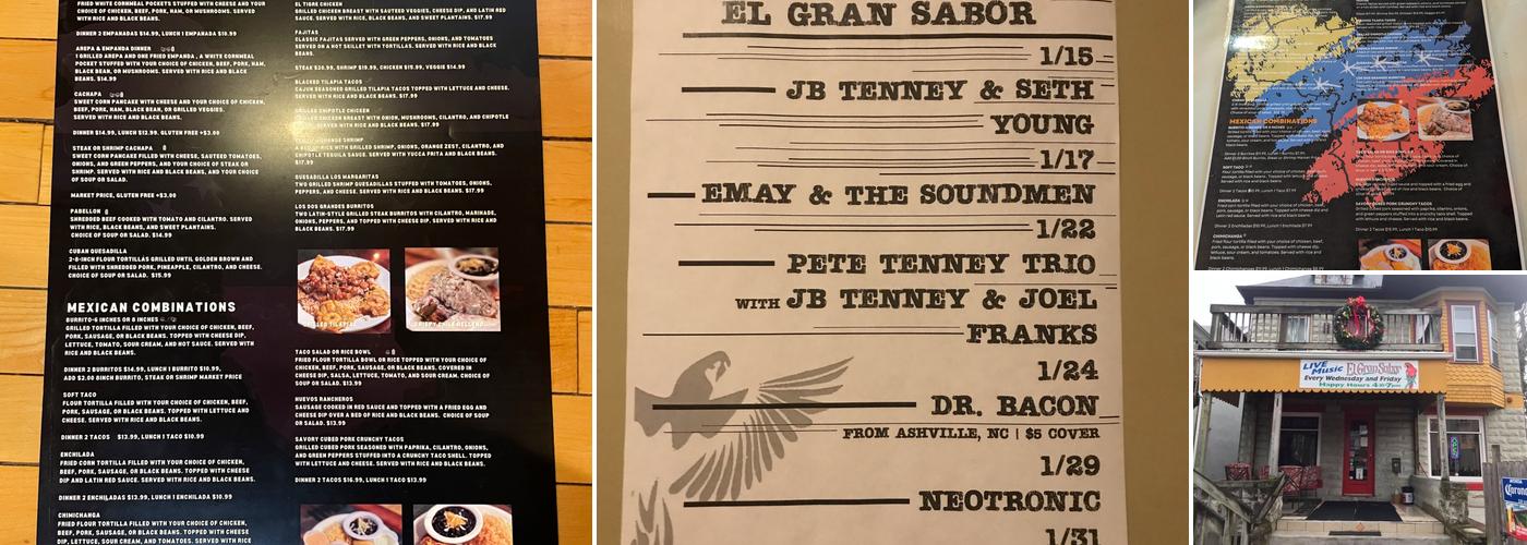 El Gran Sabor Menu