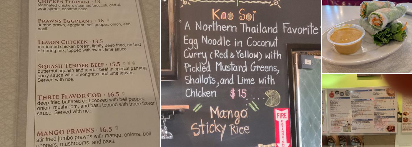 Ginger Pop Menu
