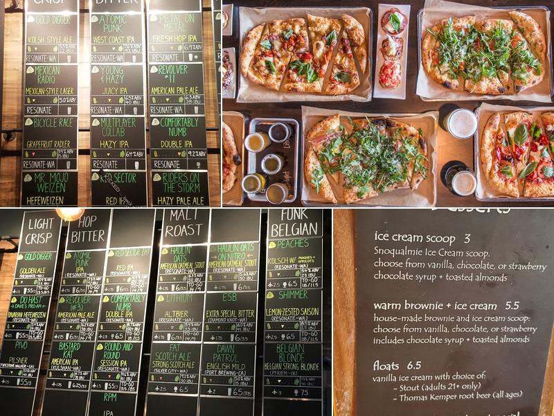 Resonate Brewery + Pizzeria Menu