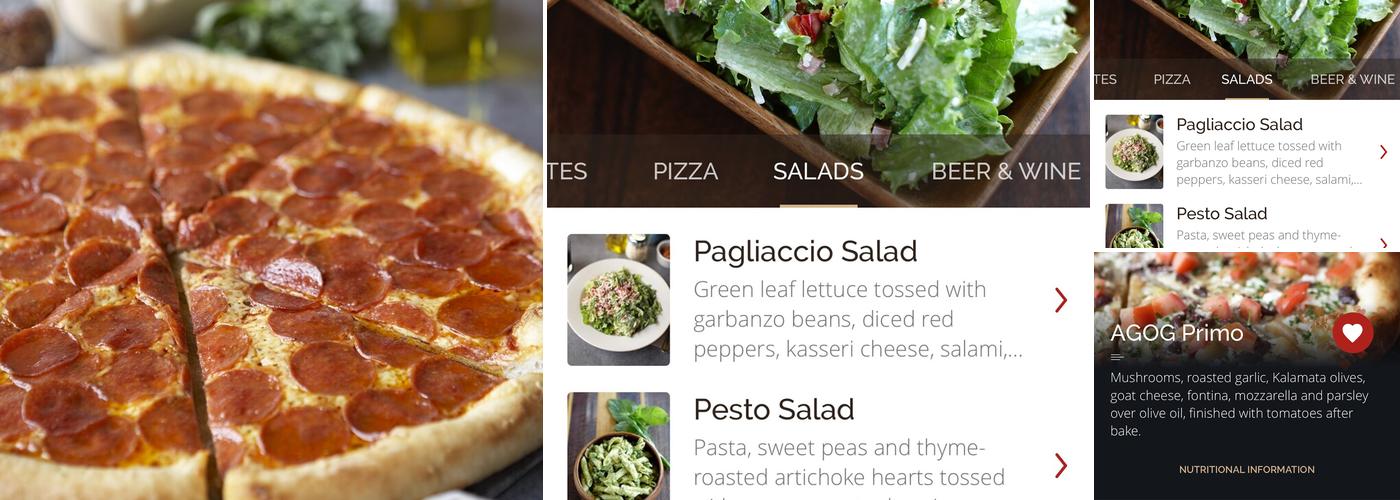 Pagliacci Pizza Menu