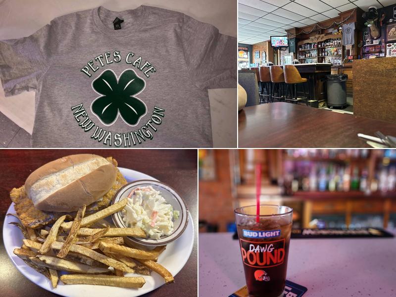 Pete's Cafe 115 W Mansfield St, New Washington