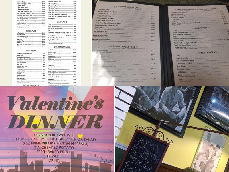 Whistle Stop Cafe Menu