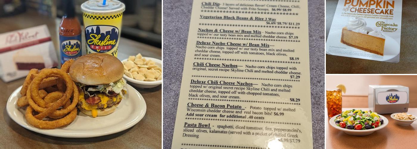 Skyline Chili Menu