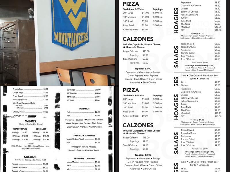 Pizza Al's of Granville Menu
