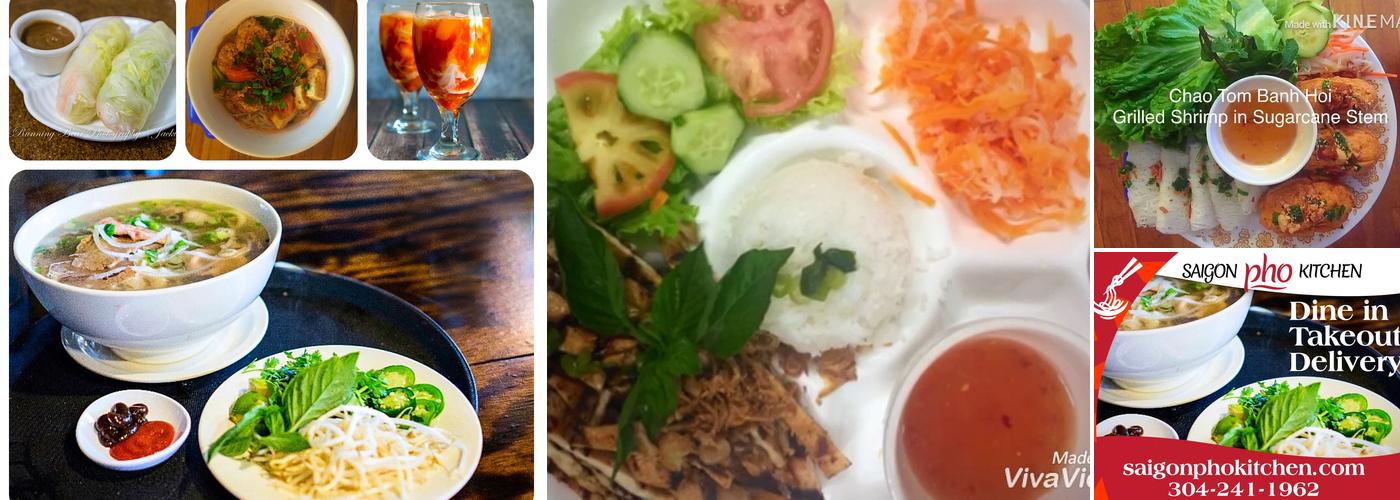 Saigon Pho Kitchen Menu